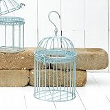 【ノーブランド品】バードケージ2M／ABBG17-M20（ライトブルー）[直径14cm 高さ22cm]