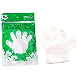 使い捨て手袋 ビニール手袋 極薄 キッチン用品 食品衛生 透明 左右兼用 調理 実用 100枚入