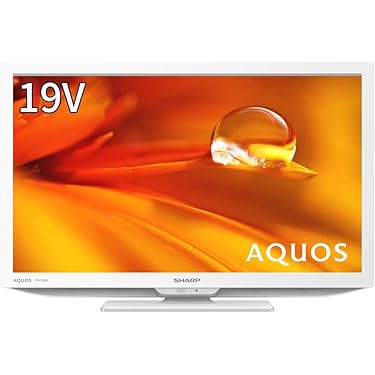 みかん♪さん専用全国送料込シャープ24V型スタイリッシュスリムベゼル液晶TV外付 シャープ LED 液晶テレビ 24V型 ホワイト 外付けHDD対応|mercari