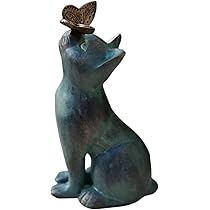 Amazon.co.jp: formia 猫 オブジェ フィギュリン 置物 ムラノ