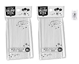 ロリポップ キャンディスティック 100本 10cm ロリポップスティック オリジナルポリ袋付き