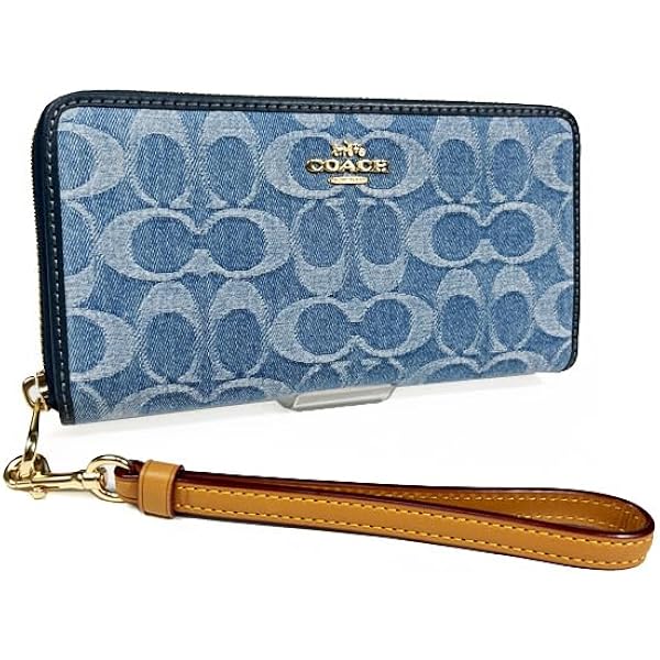 本体のみ　3547 コーチ　長財布　紺色　コーチ　柄 COACH - 本体のみ 3547 コーチ 長財布 紺色 コーチ 柄の通販 by あー