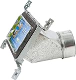 speedi-boot sbh-485 FB 4インチ幅by 8-inch長to 5インチ直径45度登録Vent Boot調節可能なハンガー