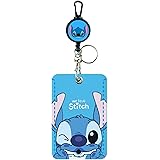 Amazon Co Jp ステラルー ダフィー ディズニー キャラクター Idカードホルダー ネームホルダー パスケース 社員証 定期入れ 名札ケース Icカードケース 縦型 首かけ 伸縮リール付き Onesize スティッチ シューズ バッグ