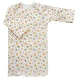 【未熟児】【低出生体重児】【早産児】【NICU】用　ベビー服：長袖ドレスオール ポップサークル (2300-3000g)