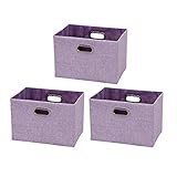 アイリスオーヤマ　3個セット　インナーボックス　深型IB-38D　パープル