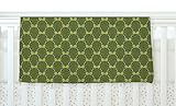 KESS InHouse Holly Helgeson Flora Vine Olive Green 30 x 40 Fleece Baby Blanket 40 x 30 [並行輸入品]