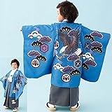 羽織袴セット 小町kids 七五三 五歳 男児 コマチキッズ 青鷹