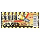 【40本セット】単4アルカリ乾電池 10本パック×4