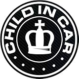 CHILD IN CARマグネット（ホワイト）