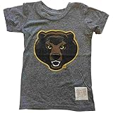 Baylor Bearsレトロブランド幼児用Angry Bearソフトトライブレンド半袖Tシャツ