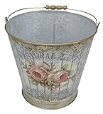 Gardening 手付 プランター [アンティークローズ] FFA-0280