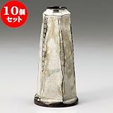 10個セット 花瓶 粉引印花花器（大） [ 20.5cm ] 料亭 旅館 和食器 飲食店 業務用