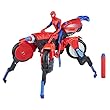 Marvelスパイダーマン3 - in - 1 Spider Cycle withスパイダーマンFigure