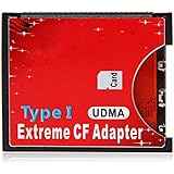 CY SD SDHC SDXC to CF Compact Flash Memory Card Adapter Reader Type I 16/32/64/128GB CF to SD Card Converter