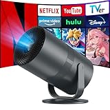 YINCODI プロジェクター 家庭用 Android TV搭載 25000lm 1080P WiFi6 Bluetooth5.4 270°回転 天井投影 自動台形補正