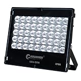 GOODGOODS LED 投光器 50W 7020LM 極薄型 看板灯 LEDライト 屋外 防水 狭角40° 屋外照明 家庭電源でOK 【一年保証】 LDJ-50H