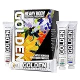 Golden Acrylic Heavy Body 0927 トラディショナル10色セット 13100947