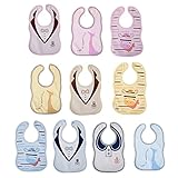 junda　超可愛い　ビブ　ベビー　ビブ　　柔らかい　よだれかけ　スナップビブ　　ビブ赤ちゃん用