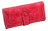 トトハウス(TOTO HOUSE) 財布 長財布　レディース　磁石ボタンウォレット (レッド)