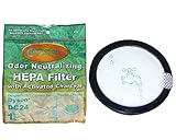 (1) - Dyson DC24 919777-02 Odour Neutralising HEPA Allergy Filter with Activated Charcoal Fits Uprig