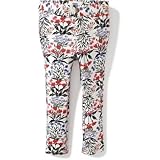 オールドネイビー OLD NAVY/ フローラルポンテニットスキニーパンツ レッド&ホワイトフローラル ボトムスパンツ 5歳【並行輸入】