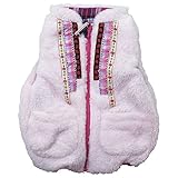 《秋冬春対応》 CHILD CHAMP(チャイルド チャンプ) ボア&先染めチェックチロリアンテープリバーシブルベスト 100cm/P NO.C-271029