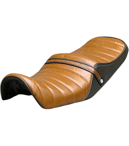 xjr400r 後期用タックロールシート Amazon | XJR400 前期 タックロールシート (茶 レザー ツートン