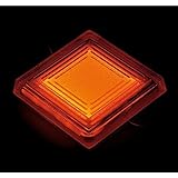 タカショー　タイルドライト（ローボルト）　スタンダードカラー　TLD-J04O　＃48851300　＊LED交換不可・別途レベル調整台が必要　『エクステリア照明 ライト』 LED色:オレンジ