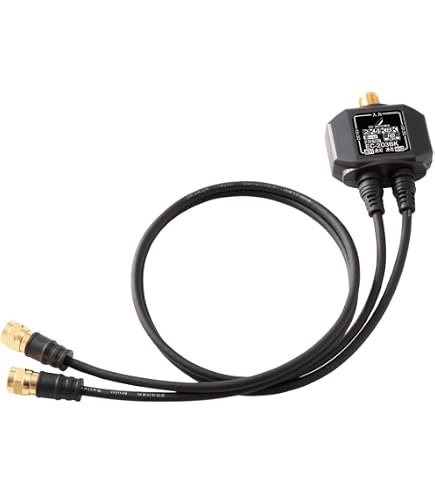 Amazon.co.jp: マスプロ 4K・8K放送対応 全端子電流通過型2分配タップ