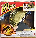 Mattel Games UNO アタックジュラシックワールドドミニオンカードゲーム 恐竜カードランチャー付き 2~10人用 対象年齢7歳以上 おもちゃギフト コレクター商品