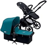Bugaboo Buffalo Complete Stroller - Petrol Blue - Black by Bugaboo [並行輸入品]