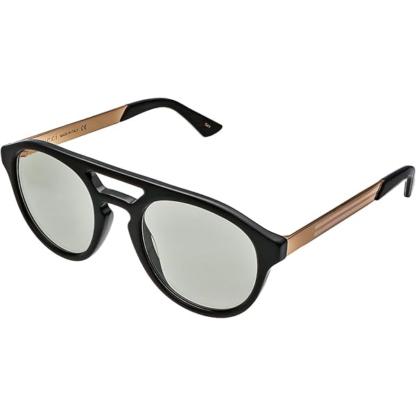 GUCCI グッチ GG0689S メンズ サングラスブラック/ゴールド Amazon | [グッチ] ｻﾝｸﾞﾗｽ GG0689S メンズ ブラック/ゴールド