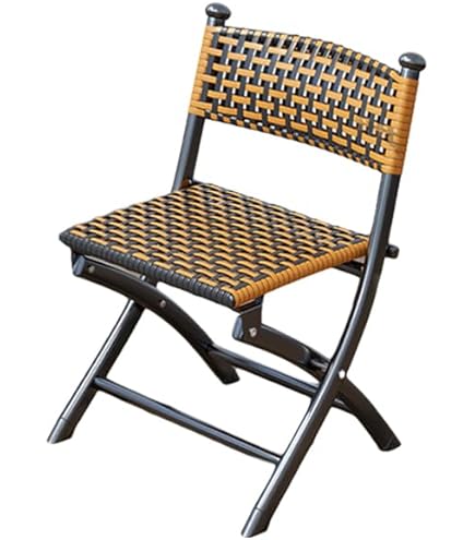 Amazon｜FRRBIG ラタンチェア ダイニングチェア 折り畳みチェア