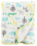 カーターズ Carter's ブランケット 毛布 ポリエステル & ベビー・デポ モスリン ウォッシュクロス Safari Plush Blanket フリーサイズ [並行輸入品]