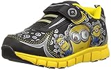 Despicable Me ユニセックス・キッズ DESPICABLE ME BLK-YLW ATH SHOE カラー: ブラック