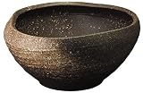 信楽焼 543-04 水流 窯変めだか鉢【サイズ】W390×D390×H190mm