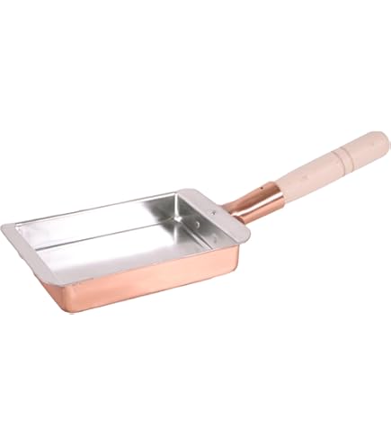 Amazon｜フジノス 業務用鍋 ロイヤルシリーズ 玉子焼 (銅) 23cm