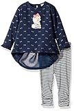 Petit Lem Baby Girls' Bows Tunic and Legging Knit Poodle 6 Months [並行輸入品]