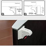 プレミアム子磁気キーロックセット4 + 1キー – の新しい赤ちゃんProof安全ロック食器棚、引き出しロック&キャビネット