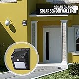 「KYC」ソーラ　光センサー　人感センサー　16 LED　屋外　防犯ライト　高輝度　防雨　外灯 壁掛け式 太陽発電 省エネ 屋外照明/軒先/駐車場/庭先/玄関周りなど対応 夜間自動点灯 「2個入」