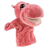 Kesoto 11カラー選択　ハンドパペット　ぬいぐるみ　子供　幼児　おもちゃ　手指人形　漫画　動物　認知玩具　柔らかい - 海馬