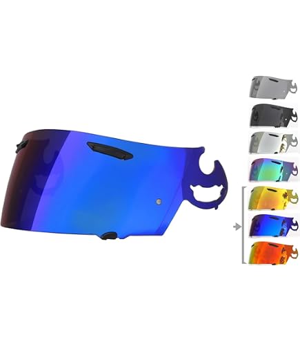 Amazon | [ティーズ] ミラーシールド (ARAI スーパーアドシスZR) セミ