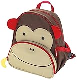 Skip Hop Zoo Pack Little Kid Backpack, Monkey