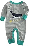 (コ-ランド) Co-land ベビー ロンパース かわわい 動物 着ぐるみ ニット あったか カバーオール 女の子 男の子 新生児 出産祝い 鯨 66