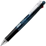 ゼブラ 多機能ペン 4色+シャープ クリップオンマルチ 黒 B4SA1-BK 14.85cm×1.4cm