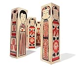 House Industries Kokeshi Blocks - Made in USA [並行輸入品]