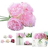 SUND　造花 牡丹 インテリア　雑貨 DIY 可愛いカラバリ 高品質　枯れない　結婚式 誕生日 発表会 入学式 卒業式 適用 選べる5色 ダックピンク