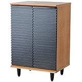 ライフスタイリングショップ キャビネット 木製 天然木 リビングボード 幅59.5cm AN-135