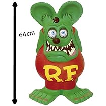 Amazon.co.jp: ラット フィンク ジャンボ コイン バンク【GREEN